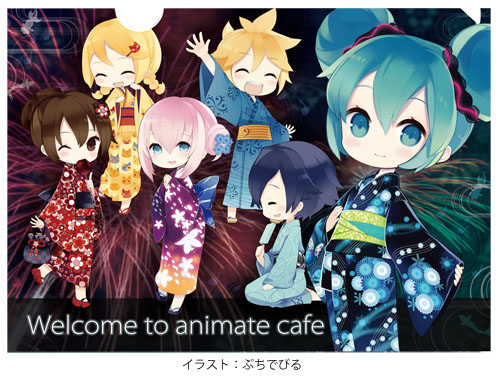 アニメイトカフェが、ついに「初音ミク」とコラボレーション！8月1日