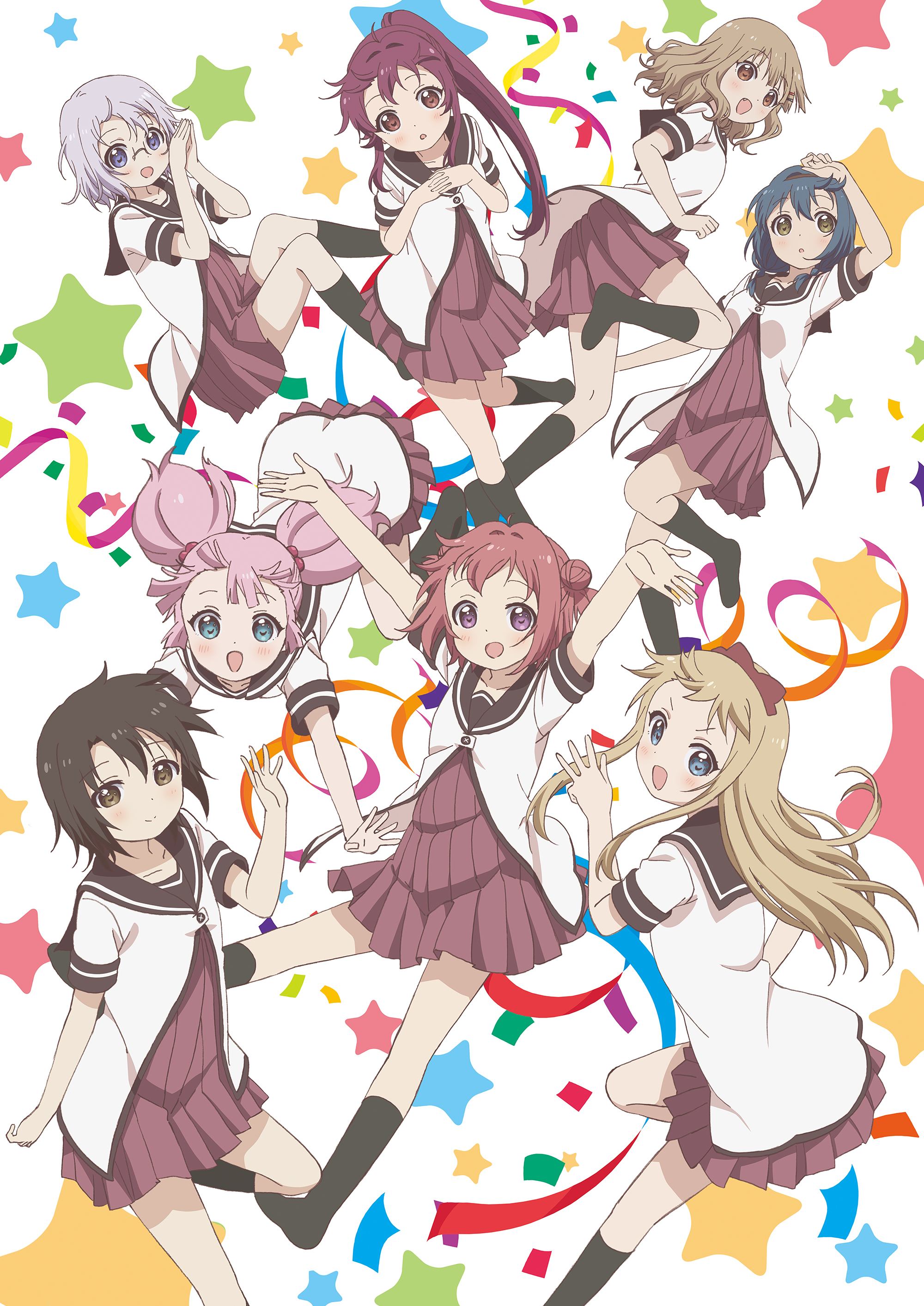 ゆるゆり さん☆ハイ！」Blu-rayBOX＆ベストアルバム発売決定