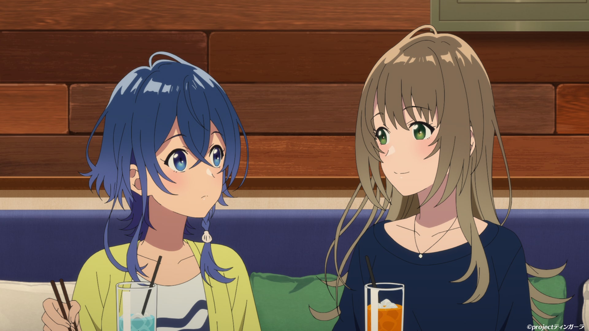 Kukuru is feeling down about her new job that hasn't been going well, when  a voice calls out to her. Fuuka has returned to Okinawa. TV anime The  Aquatope on White Sand