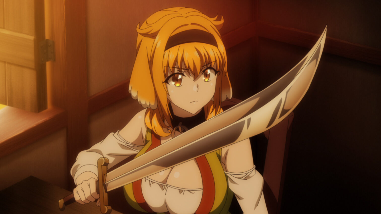 in Roxanne, Michio heads for the city. TV anime「Isekai Meikyuu de Harem wo」episode 4