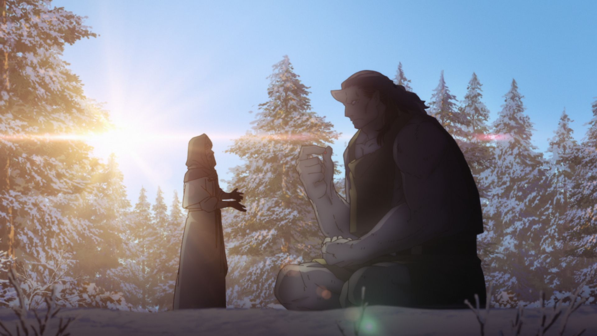 神官・環座のクノーディは、大鬼（オーガ）に“不言のウハク”の名を